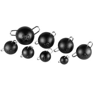 LMAB Tungsten Chebu Sinker Weights Matt Black